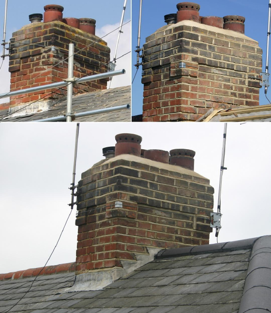 chimney Stack and Flashings